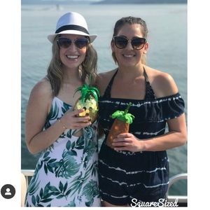 3/$21 💥 Xhilaration - Blue Tye Dye Romper